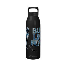 Blue Line Fever Drinking Bottle