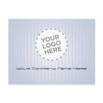 Blue Lines Postcards by pitneybowes