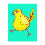 Blue Lipped Chick Post Cards