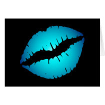Blue Lipstick cards