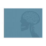 blue logicskull postcards