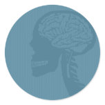 blue logicskull stickers