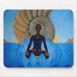 Blue Lotus Mouse Pad mousepads