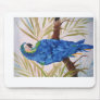 Blue Macaw Mouse Pad