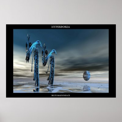 Blue Madonna's Posters by Hyperborea