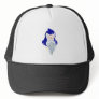 Blue Male Witch Mesh Hat