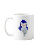 Blue Male Witch Coffee Mug