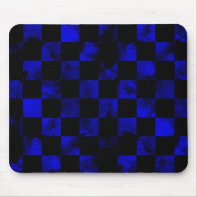 Blue marble Chequerboard by christigmc