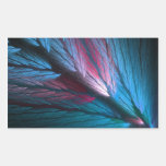 Blue Marble Rectangle Sticker