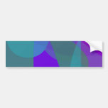 Blue Meditation 2 Bumper Stickers