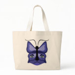 Blue Meow Mask Bags