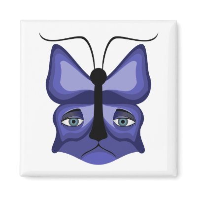 Blue Meow Mask by mydeas