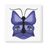 Blue Meow Mask