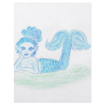 Blue Mermaid by Wendy C. Allen