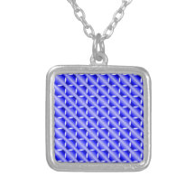 Blue Mesh Pendant