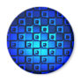 Blue Metallic Background