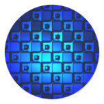 Blue Metallic Background