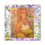blue microphone songstress drip fridge magnet