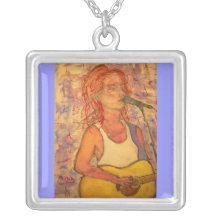 blue microphone songstress pendant