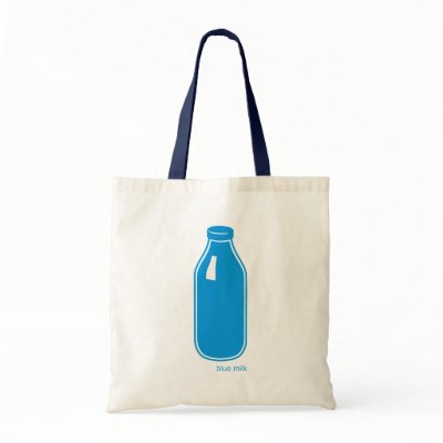 Blue Milk bag by surrealitee