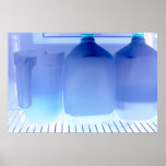 Blue Milk Print