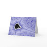 Blue Mini Brot Greetings Card