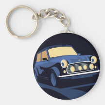 Blue Mini Keychains