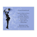 Blue Modern Mum with Umbrella