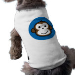 blue monkey pet clothing