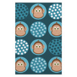 Blue Monkeys and Polka Dots Soap Wrapper Paper flyers