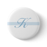 Blue Monogram K