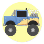 Blue Monster Truck Tshirts and Gifts stickers