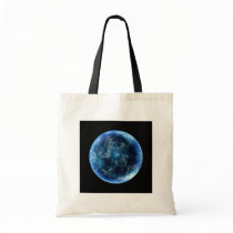 blue moon canvas bag