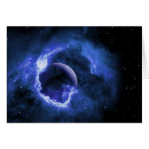 Blue Moon Greeting Card