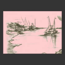 Blue Moon Coastline posters