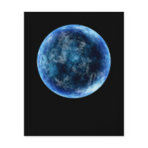 blue moon flyer design