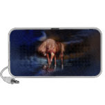 Blue Moon Horse Art for Speaker