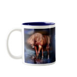 Blue Moon Horse Art Mug