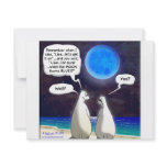 BLUE MOON NEW YEARS FROM THE POLAR BEARS invitations