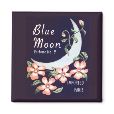 Blue Moon No. 9 Parisian Parfum Vintage Magnet by VintageVintage