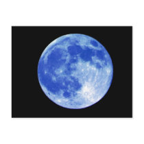 Blue Moon Postcard