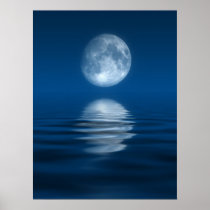 Blue Moon Print