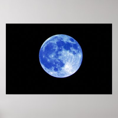 Blue Moon Poster by thehatch