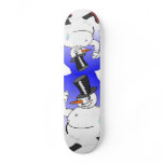 blue moon SNOWMAN skateboards