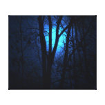 Blue Moon! Stretched Canvas Print