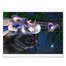 Blue Moon's Forest Photo Art