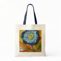Blue Morning Glory Tote Bag