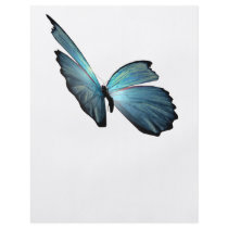 Blue Morpho Butterfly Custom Flyer