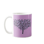 Blue Mosaic Tree mugs