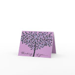 Blue Mosaic Tree Thinking of You Card